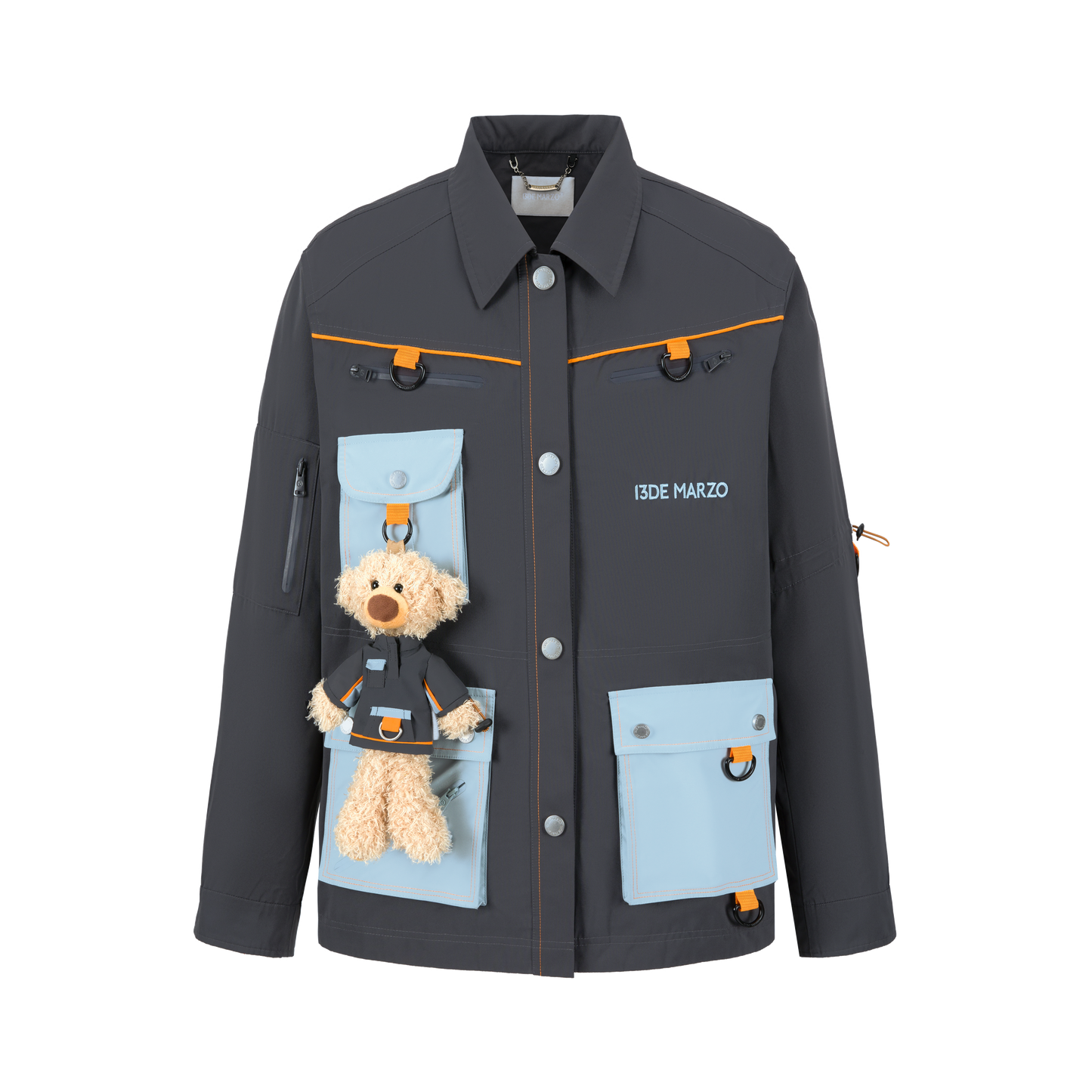 13DE MARZO Bear Outdoor Functional Shirt