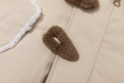 13DE MARZO Snow Bear Padded Jacket Almond