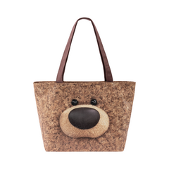 13DE MARZO Bear Tyvek Shopping Bag