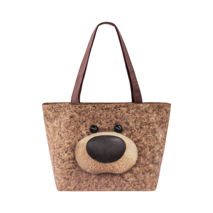 13DE MARZO Bear Tyvek Shopping Bag