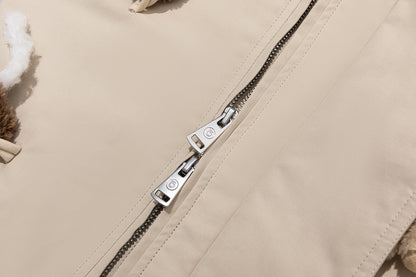 13DE MARZO Snow Bear Padded Jacket Almond