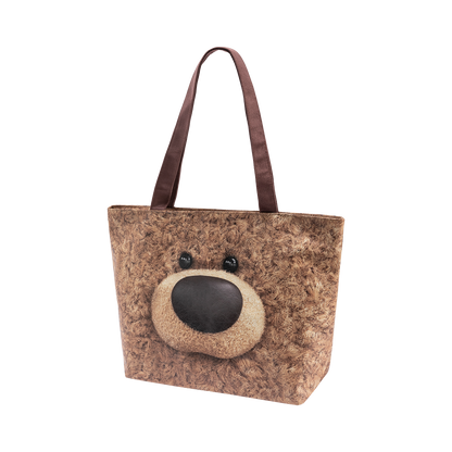 13DE MARZO Bear Tyvek Shopping Bag