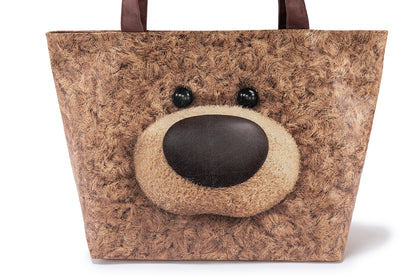 13DE MARZO Bear Tyvek Shopping Bag