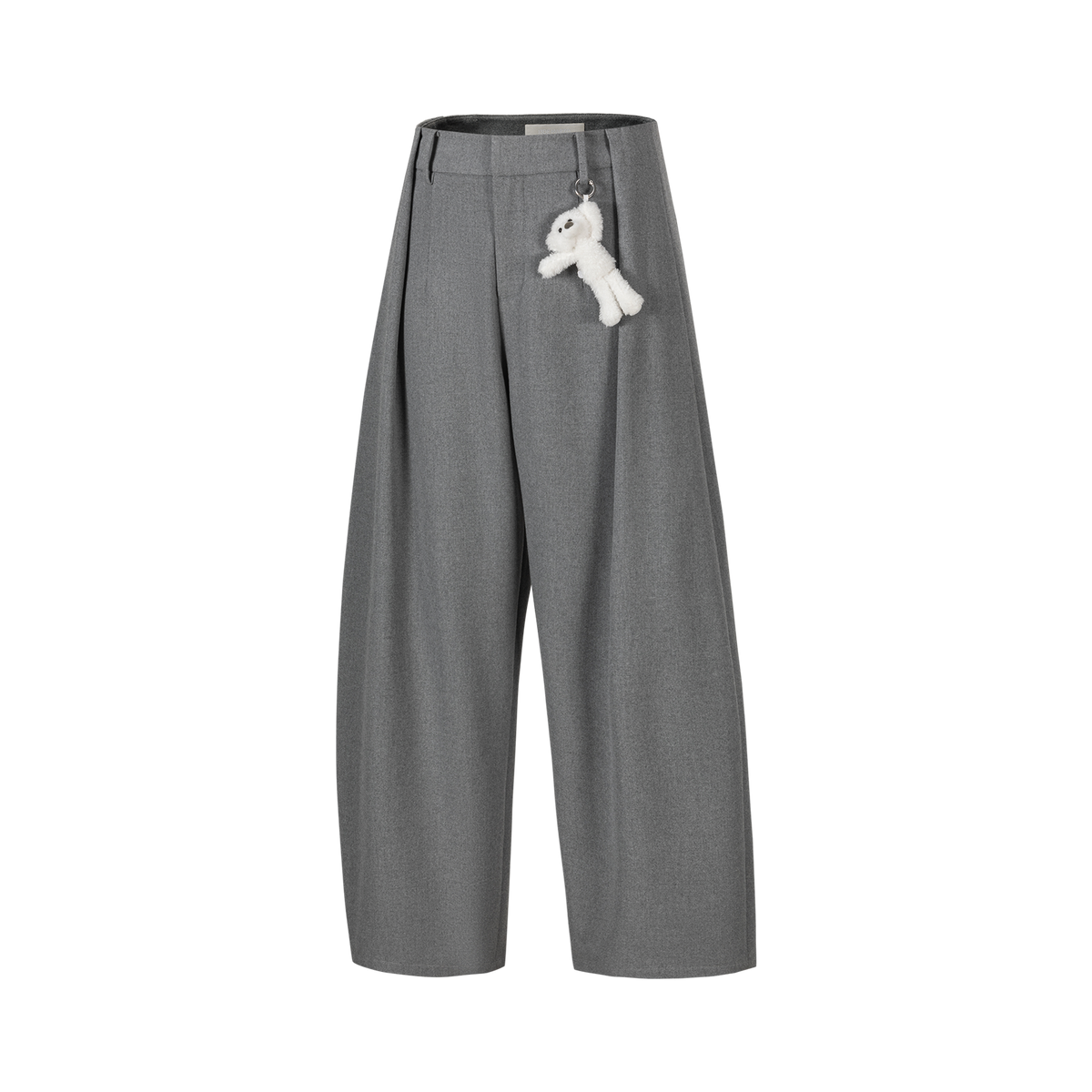 13DE MARZO Doozoo Pleated Dress Pants Grey