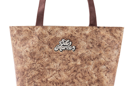 13DE MARZO Bear Tyvek Shopping Bag