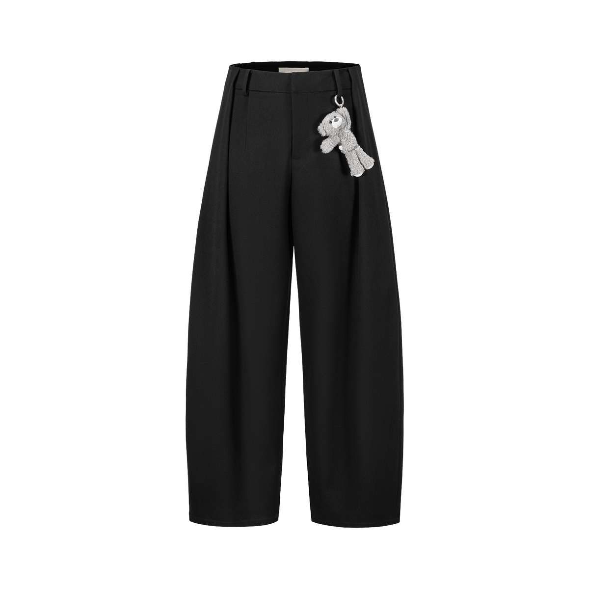 13DE MARZO Doozoo Pleated Dress Pants Black