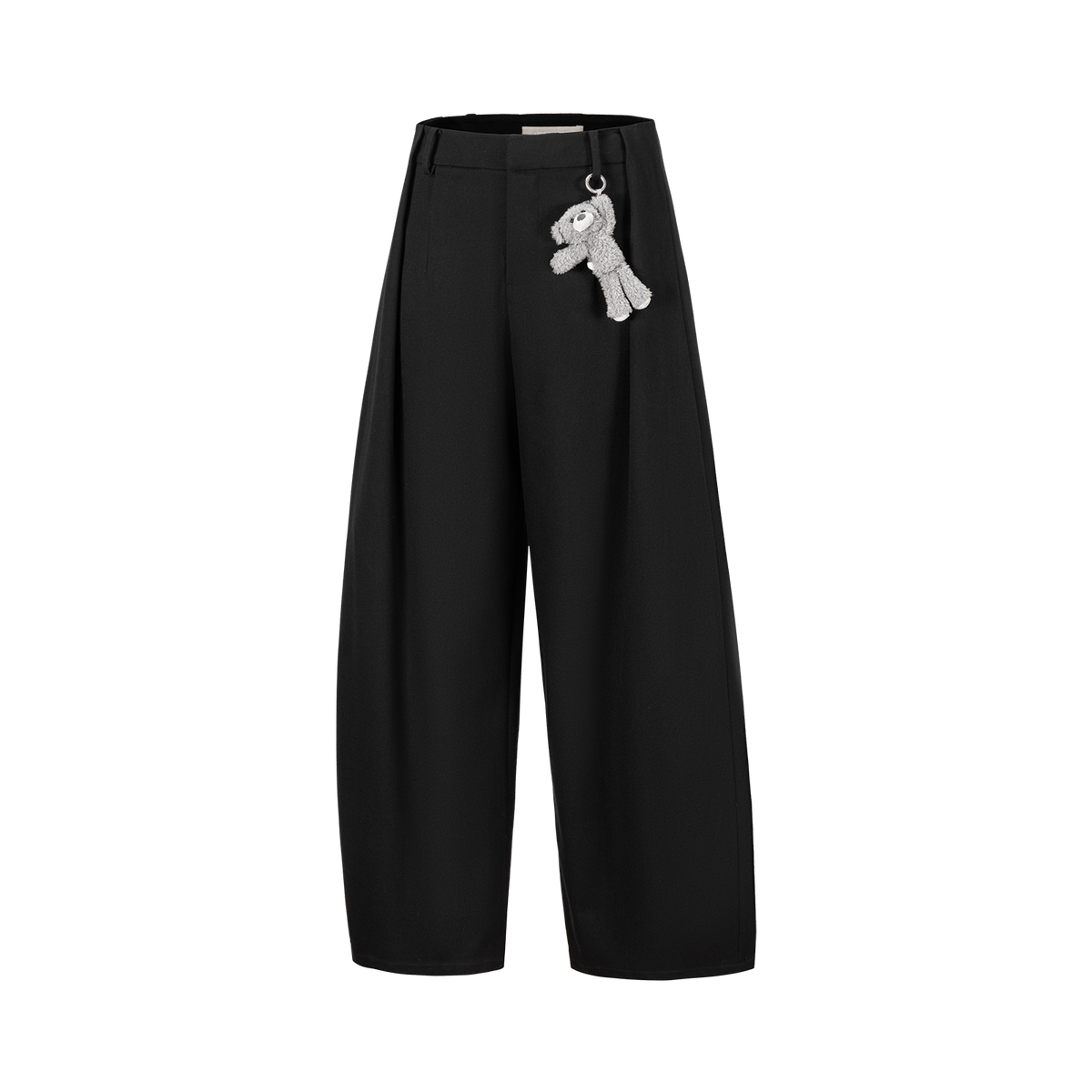 13DE MARZO Doozoo Pleated Dress Pants Black