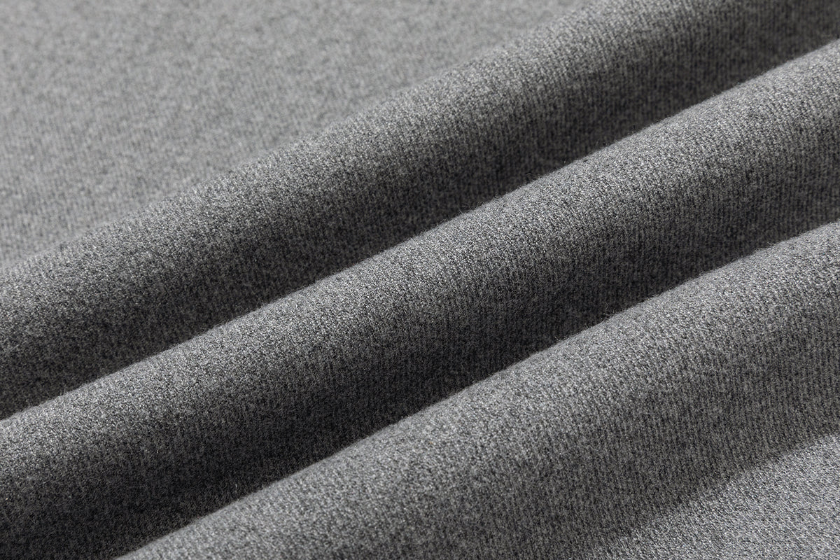 13DE MARZO Doozoo Pleated Dress Pants Grey