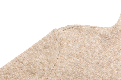 13DE MARZO Knit Turtleneck Base Layer Khaki