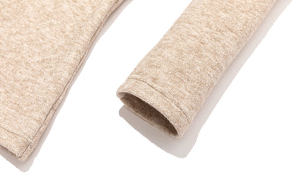 13DE MARZO Knit Turtleneck Base Layer Khaki