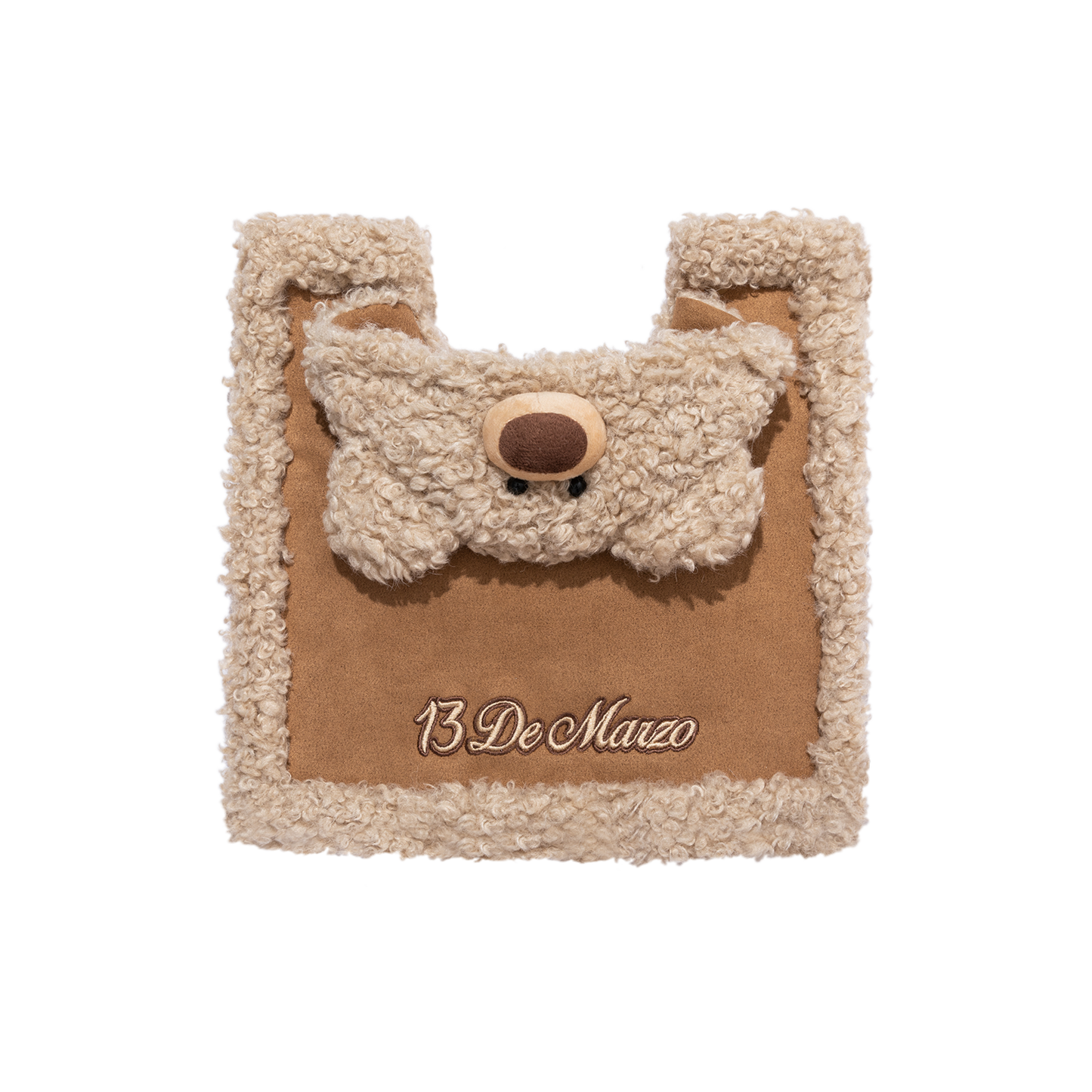 13DE MARZO Bear Pet two in one blanket