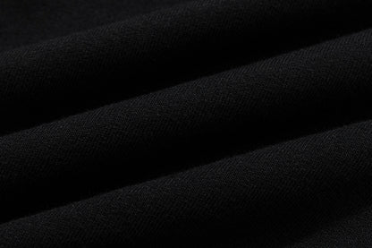 13DE MARZO Doozoo Fur Collar Hoodie Black