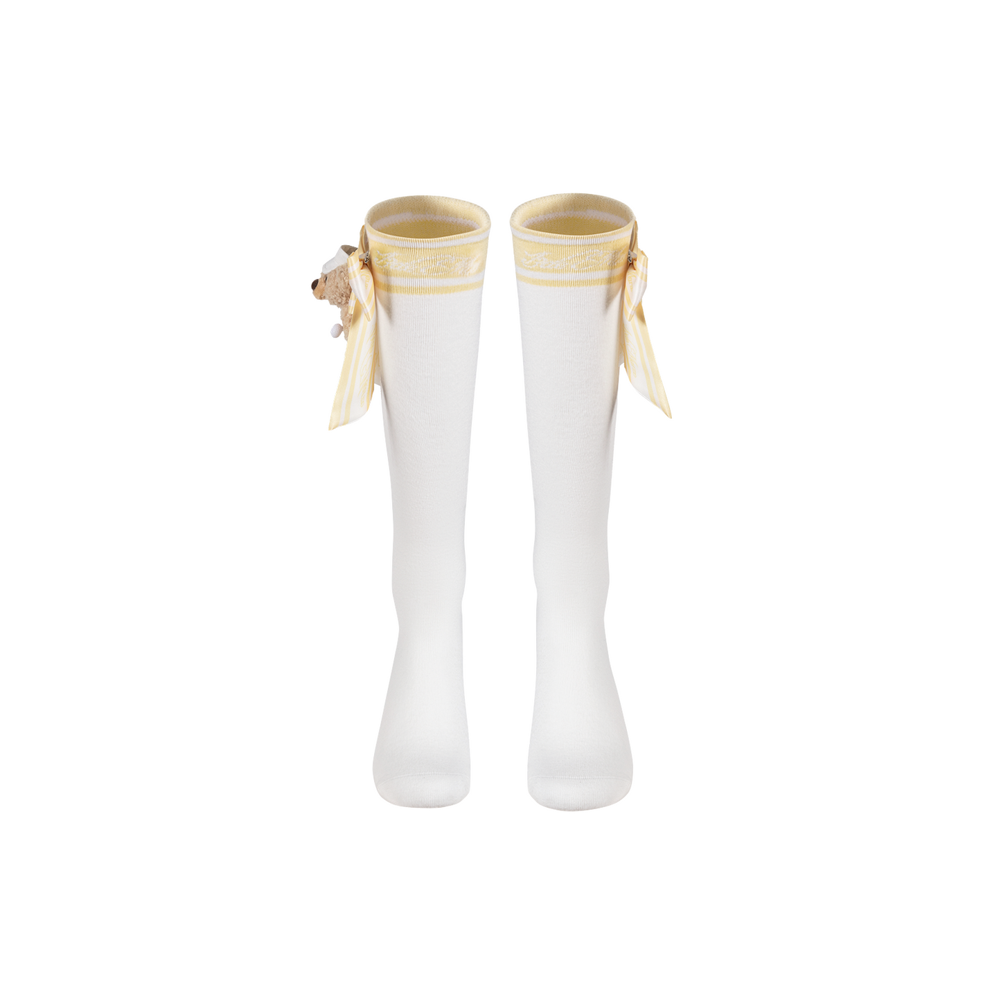 13DE MARZO Golf Mid-Calf Socks White - 13DE MARZO