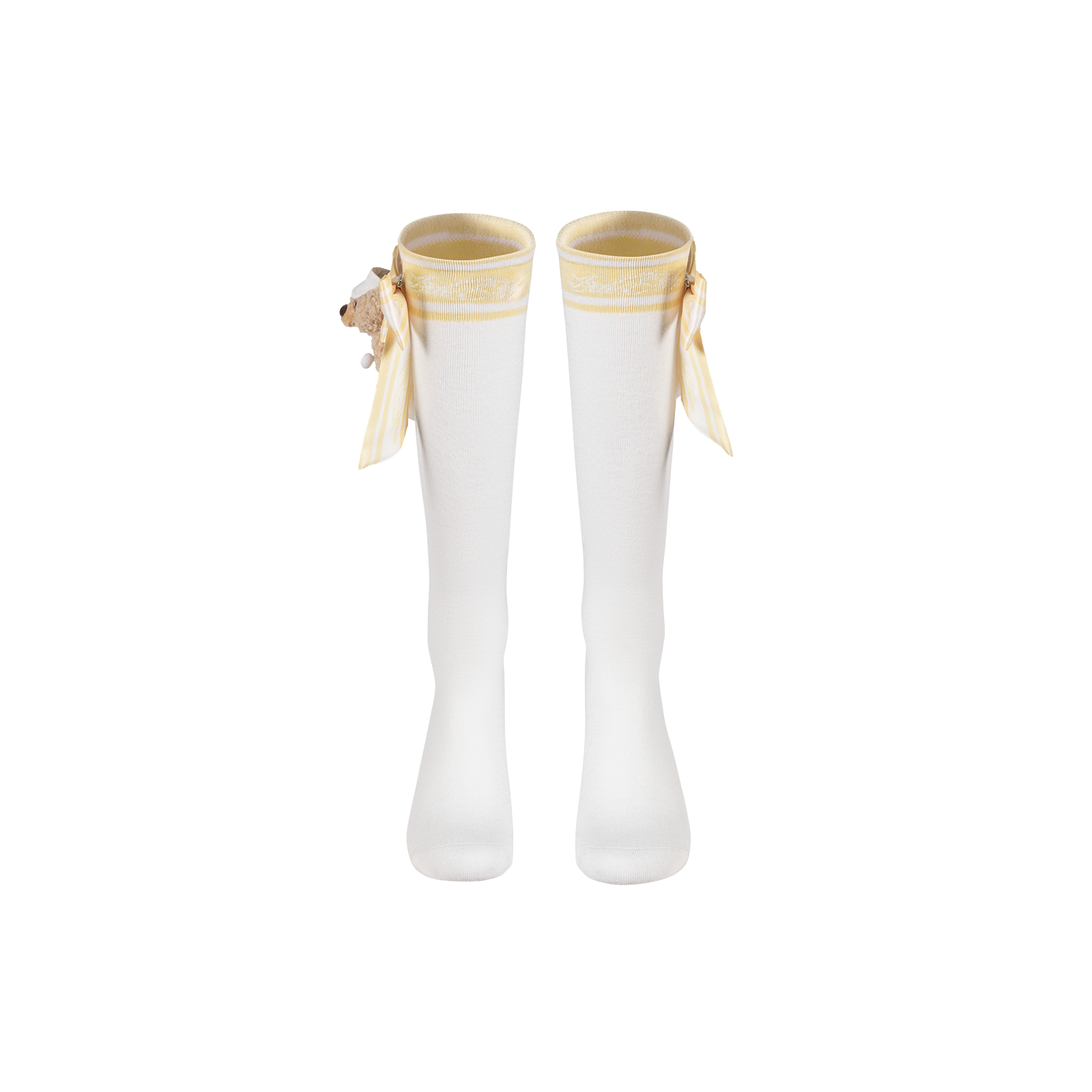 13DE MARZO Golf Mid-Calf Socks White - 13DE MARZO