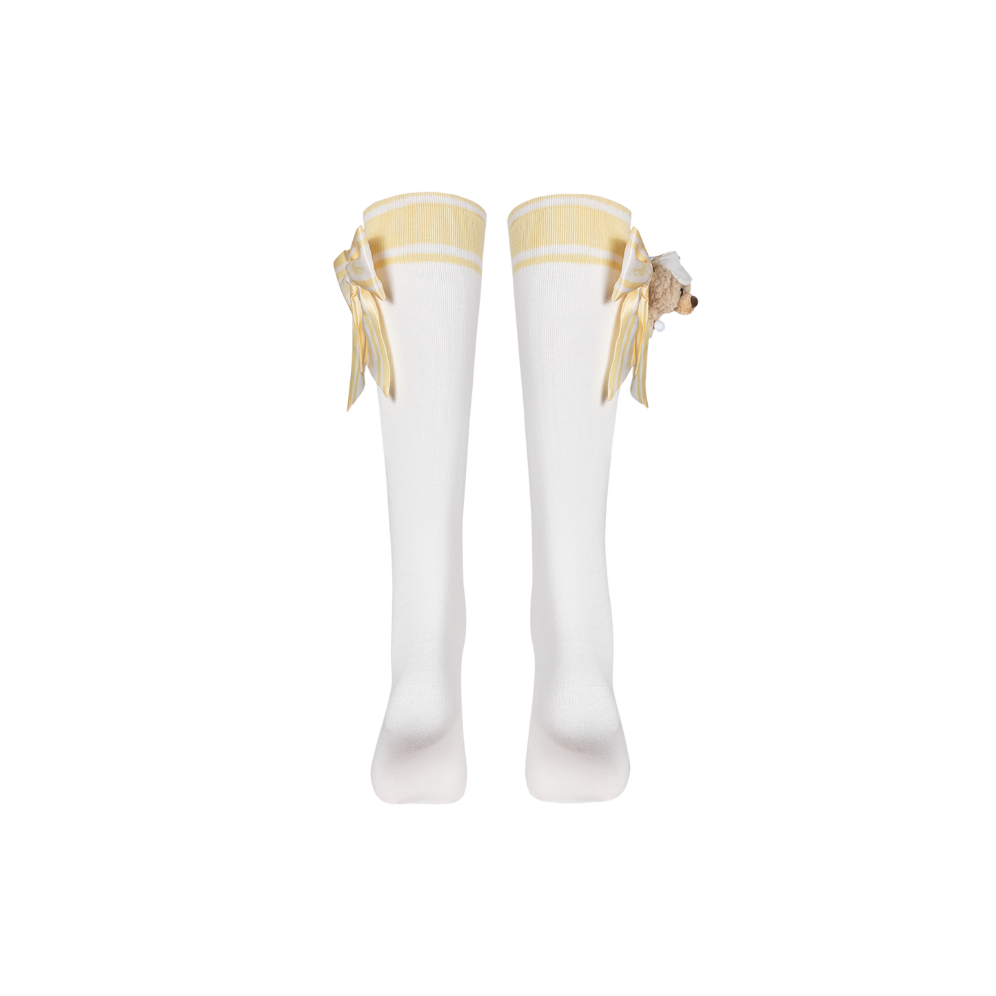 13DE MARZO Golf Mid-Calf Socks White - 13DE MARZO