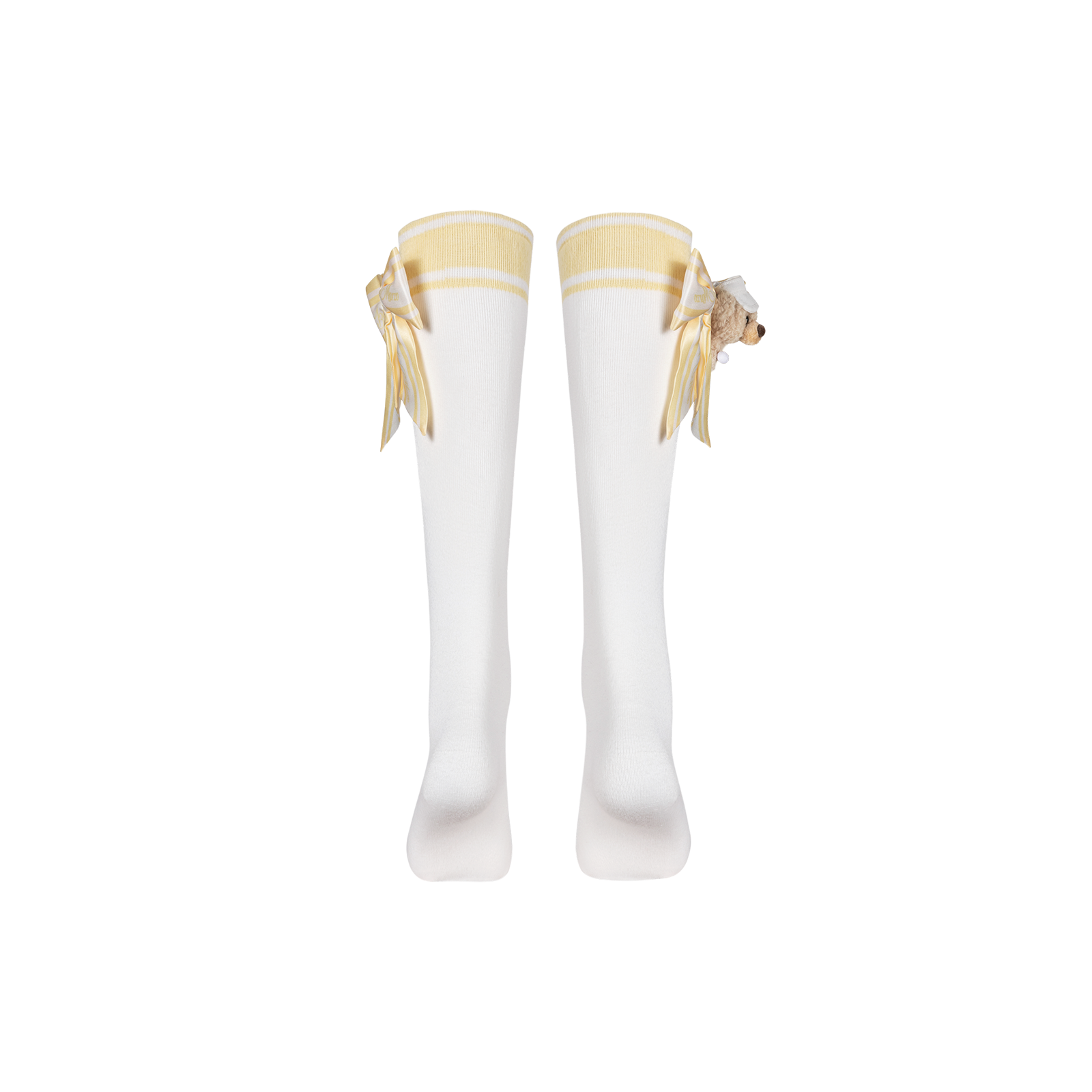 13DE MARZO Golf Mid-Calf Socks White - 13DE MARZO