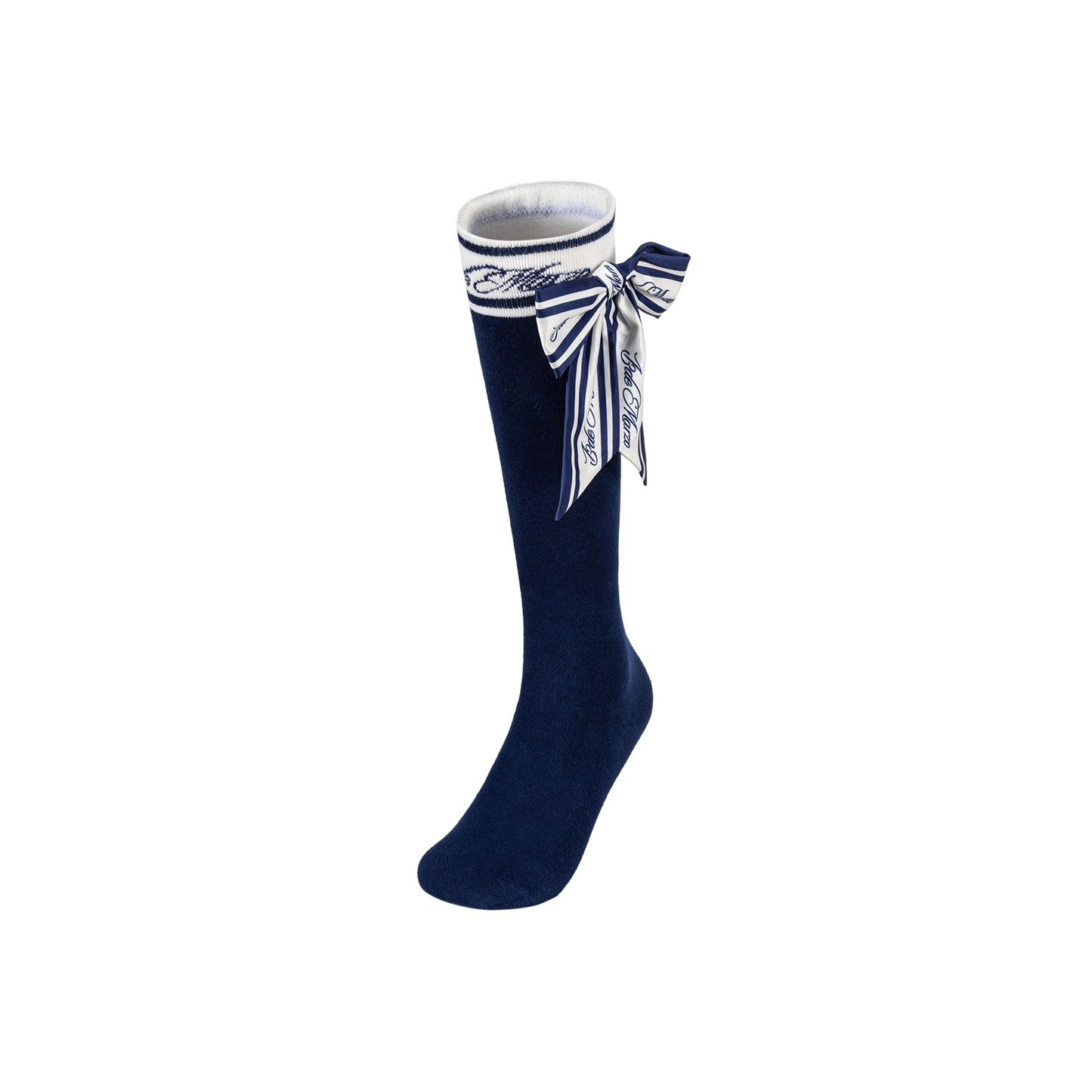 13DE MARZO Golf Mid-Calf Socks Navy Blue - 13DE MARZO