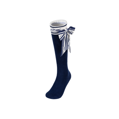 13DE MARZO Golf Mid-Calf Socks Navy Blue - 13DE MARZO