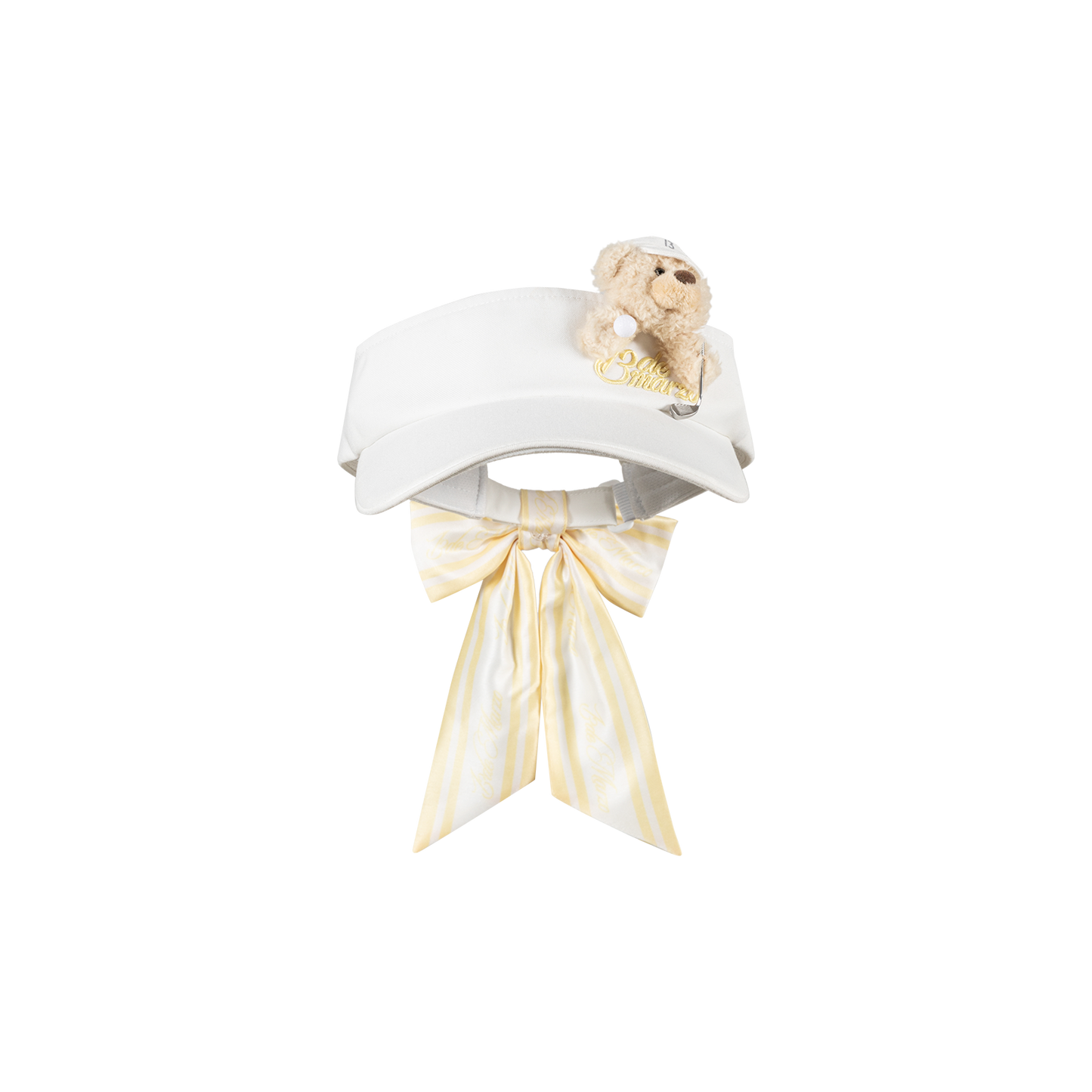 13DE MARZO Golf Bear Visor White - 13DE MARZO