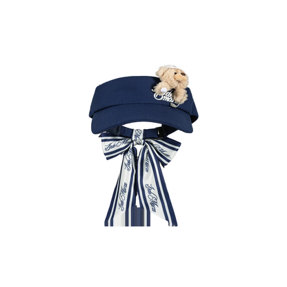 13DE MARZO Golf Bear Visor Navy Blue - 13DE MARZO