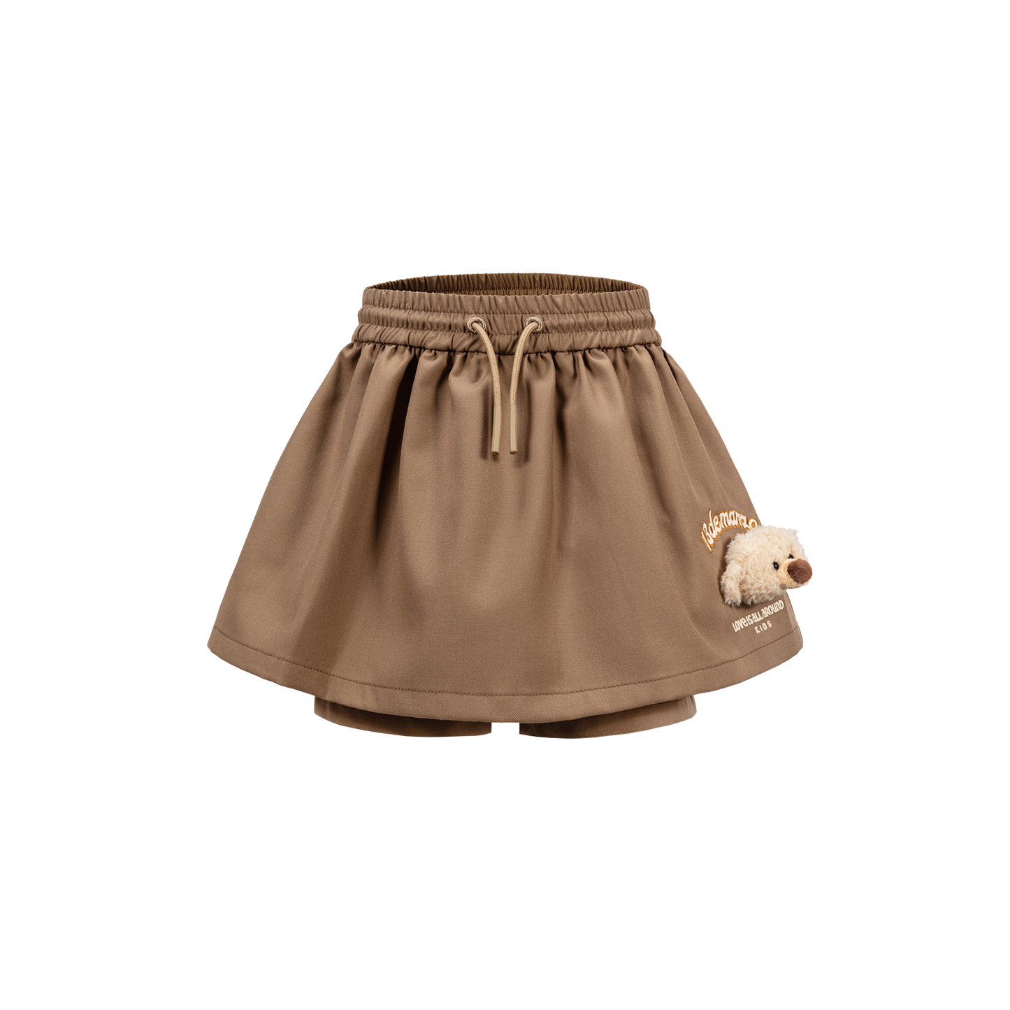 13DE MARZO BabyBear Aline Shorts Brown - 13DE MARZO
