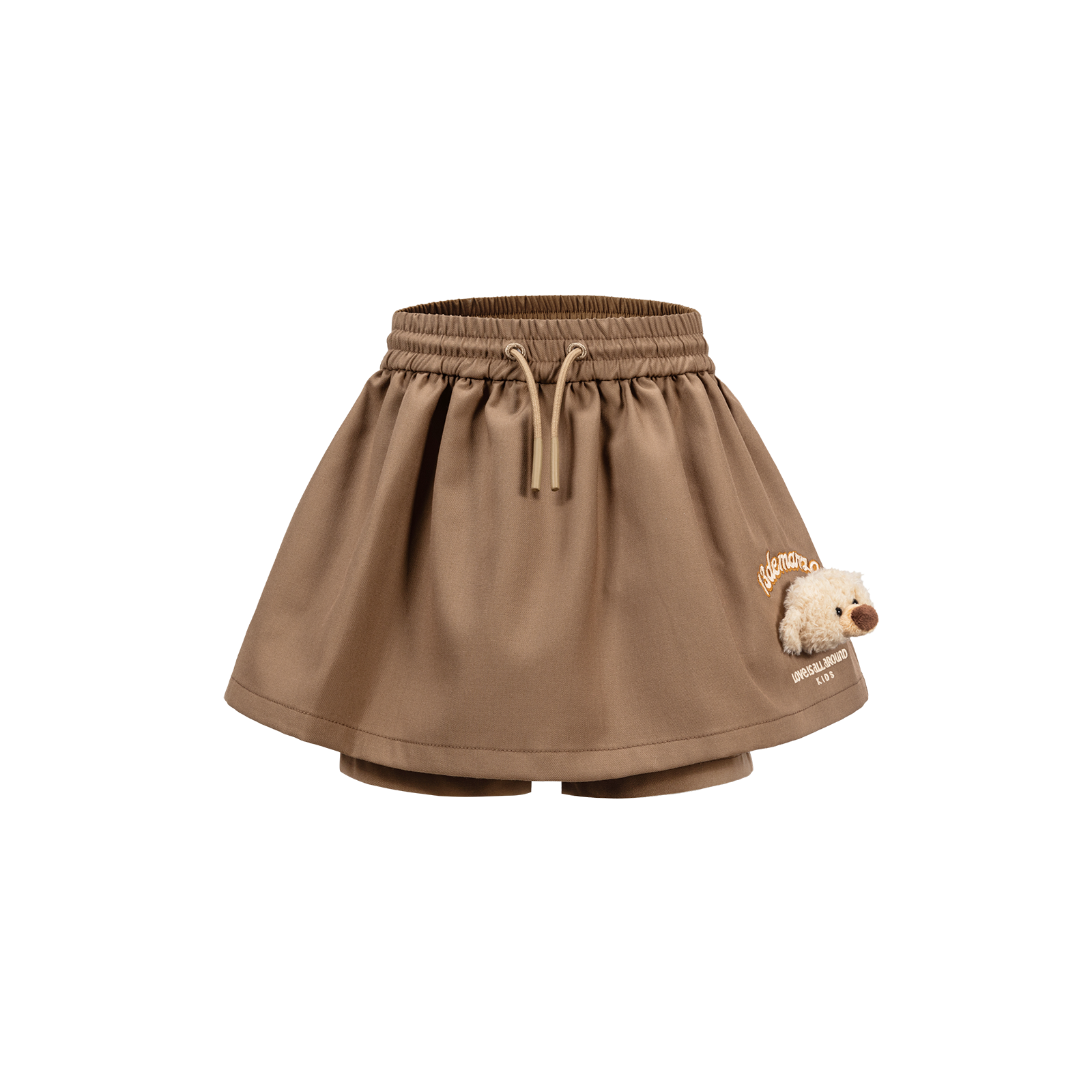 13DE MARZO BabyBear Aline Shorts Brown - 13DE MARZO