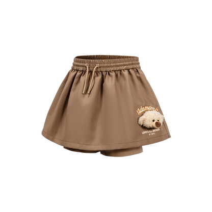 13DE MARZO BabyBear Aline Shorts Brown - 13DE MARZO