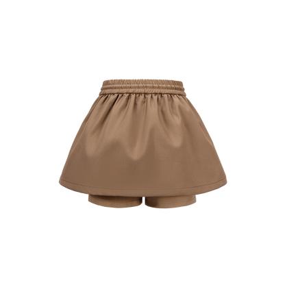 13DE MARZO BabyBear Aline Shorts Brown - 13DE MARZO