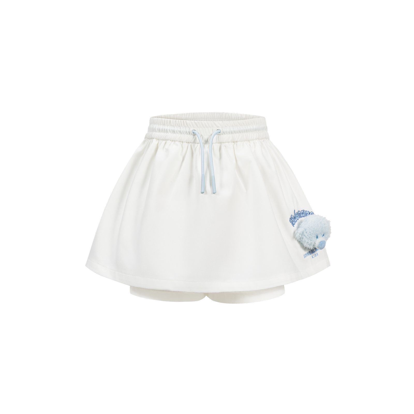 13DE MARZO BabyBear Aline Shorts White - 13DE MARZO