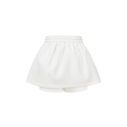 13DE MARZO BabyBear Aline Shorts White - 13DE MARZO