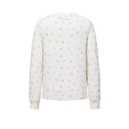 13DE MARZO All-Over Star Knit Cardigan