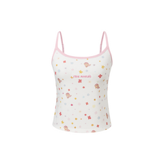 13DE MARZO Floral Room Bear Pajama Set