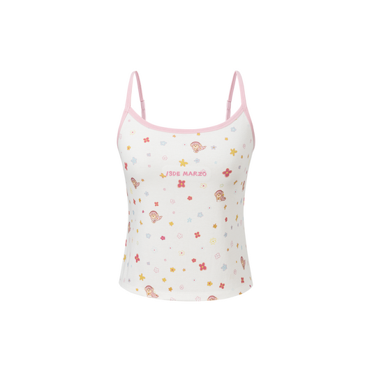 13DE MARZO Floral Room Bear Pajama Set