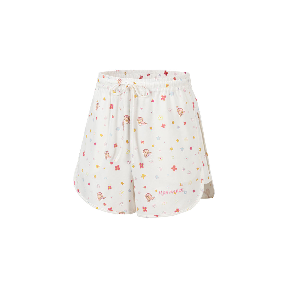 13DE MARZO Floral Room Bear Pajama Set