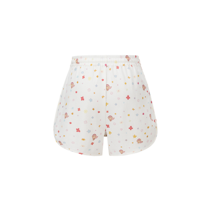 13DE MARZO Floral Room Bear Pajama Set