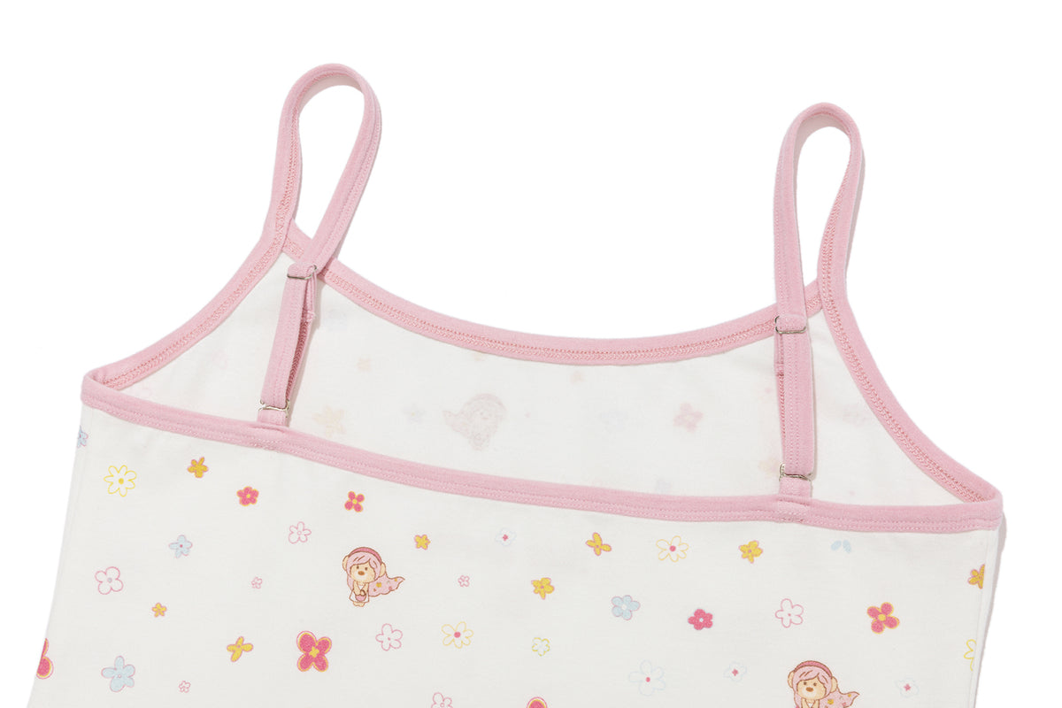 13DE MARZO Floral Room Bear Pajama Set
