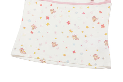 13DE MARZO Floral Room Bear Pajama Set
