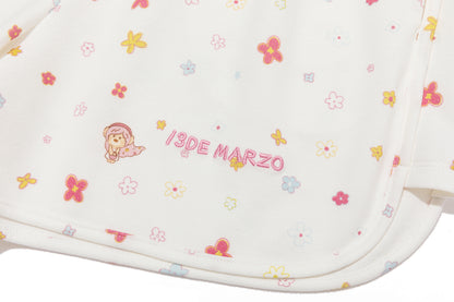 13DE MARZO Floral Room Bear Pajama Set