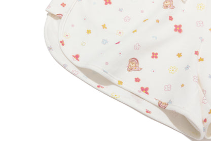 13DE MARZO Floral Room Bear Pajama Set