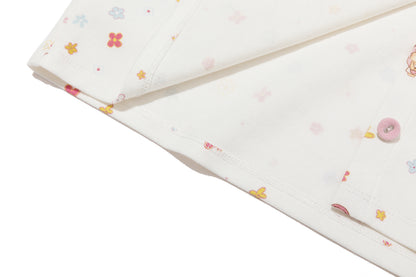 13DE MARZO Floral Room Bear Pajama Set