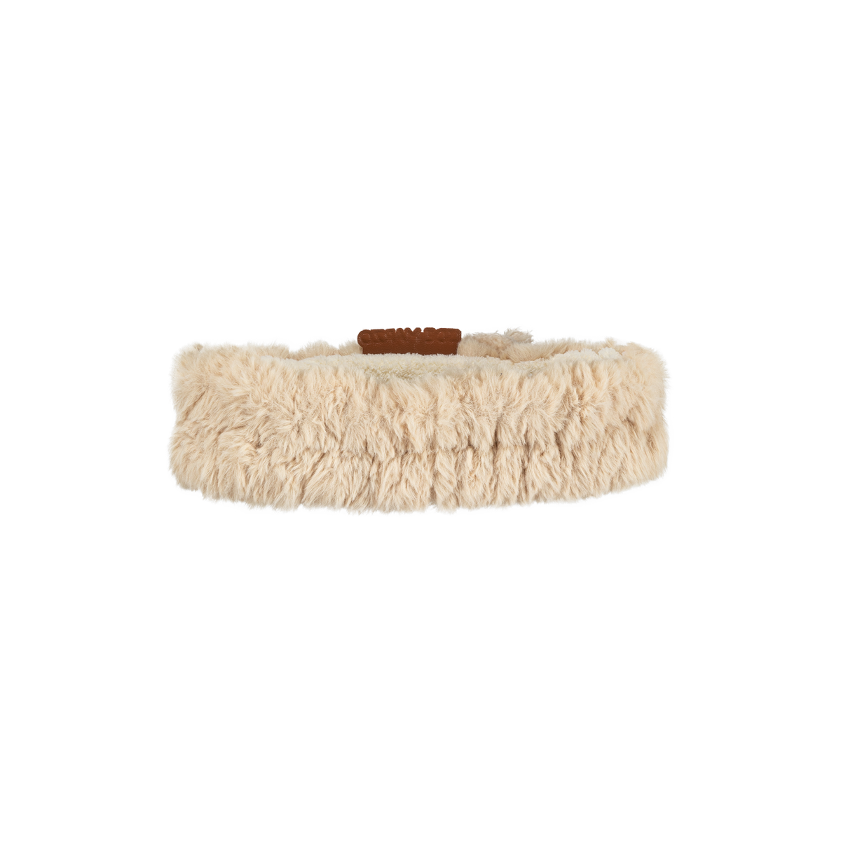 13DE MARZO Plush Hair Band Khaki - 13DE MARZO