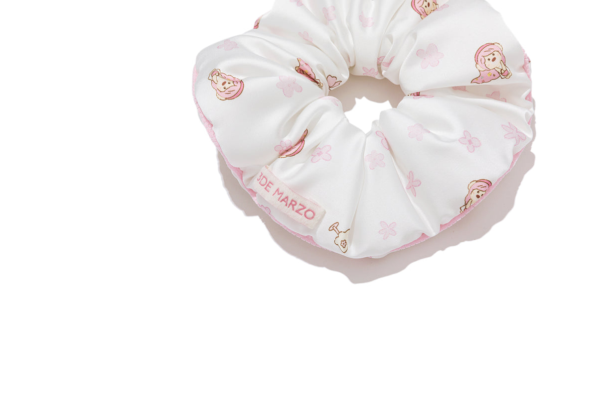 13DE MARZO Floral Room Bear Hair Ring