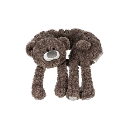 13DE MARZO Plush U-Shaped Travel Pillow Dark Grey - 13DE MARZO