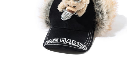 13DE MARZO Rolling Stones Furry Earflap Cap