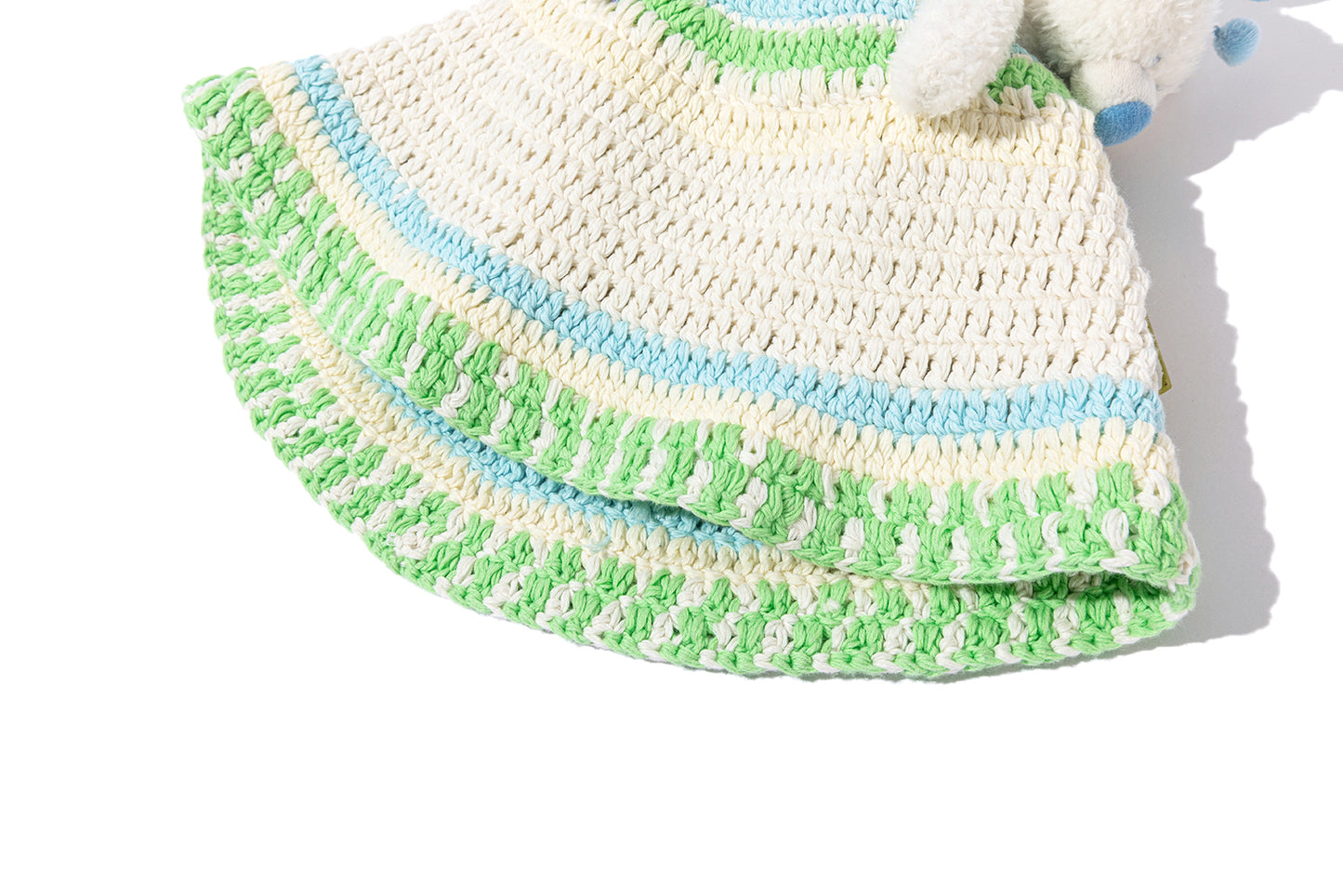 13DE MARZO Floral Bear Knit Hat - 13DE MARZO