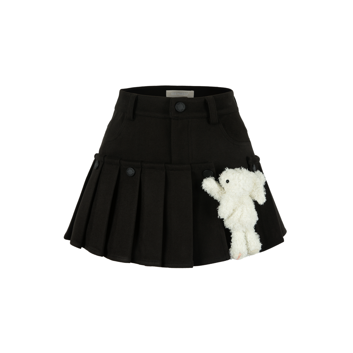 13DE MARZO Doozoo Detachable Skirt Shorts