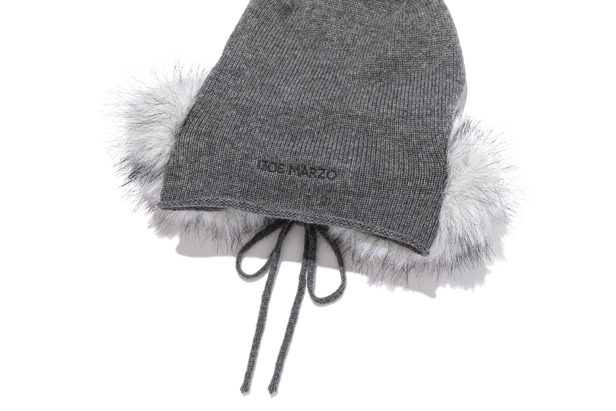 13DE MARZO Doozoo Slouch Hat Grey