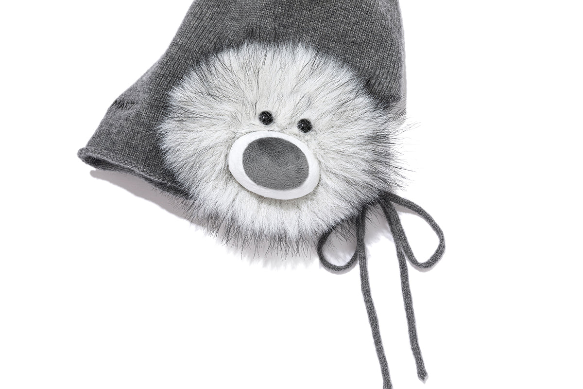 13DE MARZO Doozoo Slouch Hat Grey