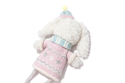 13DE MARZO Glove-Shaped Crossbody Bag White