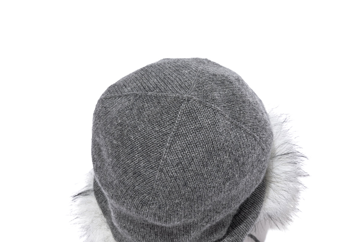 13DE MARZO Doozoo Slouch Hat Grey